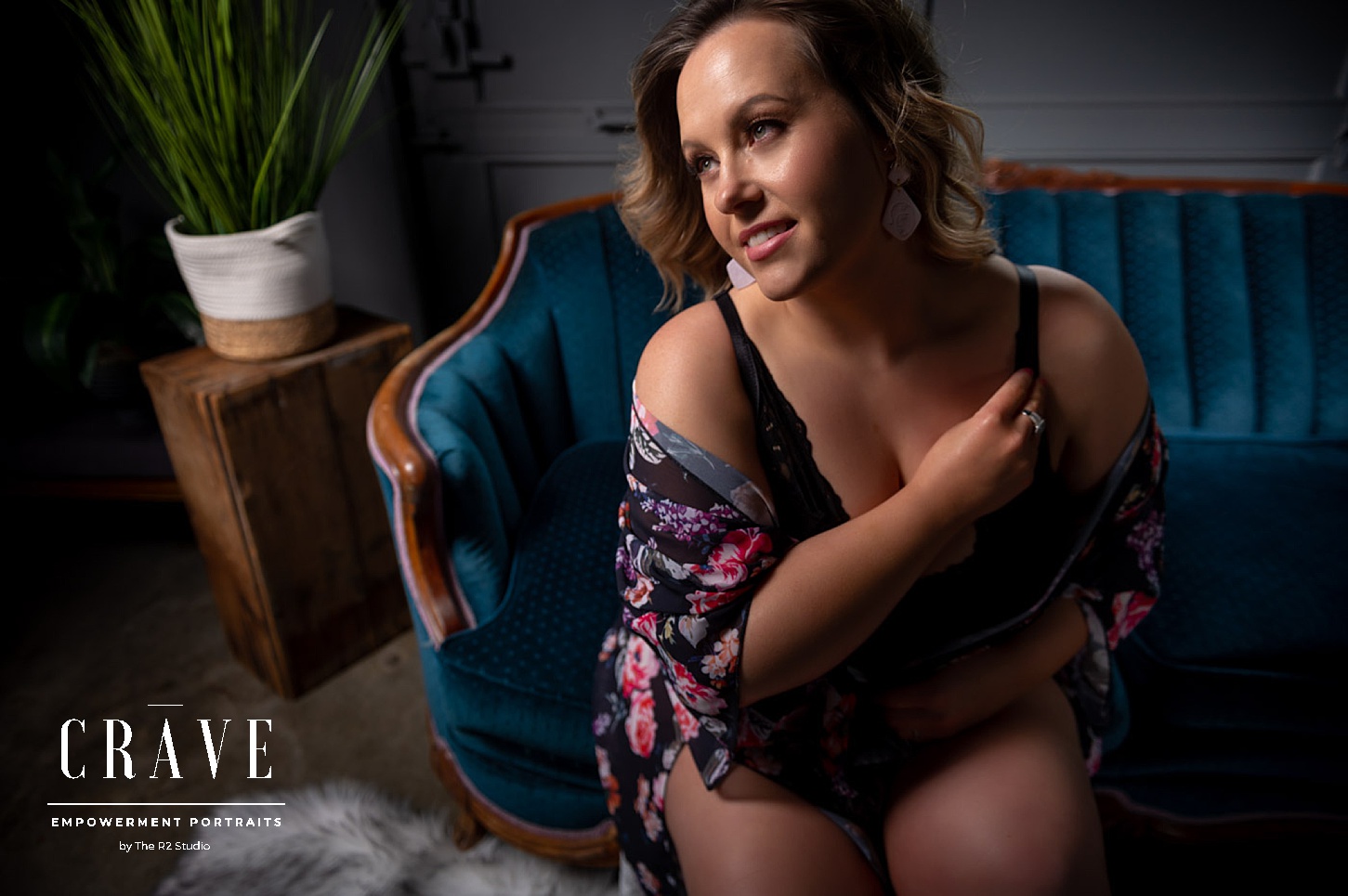 Bri Bellingham Boudoir Session CRAVE Boudoir Empowerment